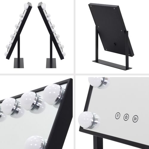 Miroir De Maquillage 12 LED, 3 Intensités Lumineuses - Bulb Little Banc