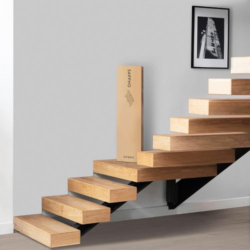 Sappho Cadre De Lit En Acier Avec Espace De Rangement - Montage Facile - 140x200 Cm   Blanc