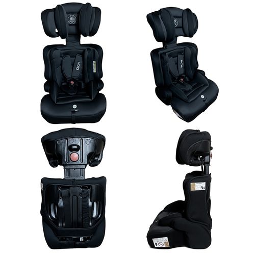 Moya Siège-auto Ceinturé Évolutif R129 I-size 76-150 Cm Pour Enfants    Noir