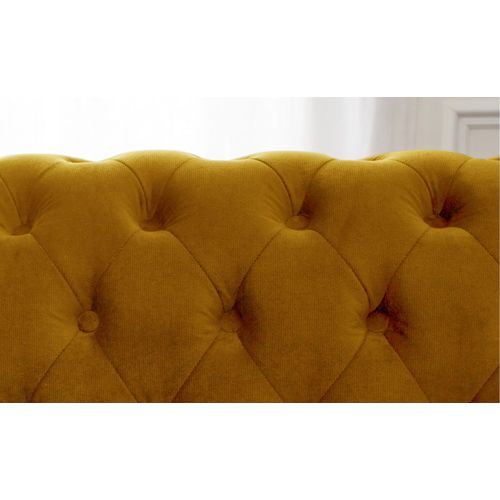 William - Canapé Chesterfield - 3 Places - En Velours