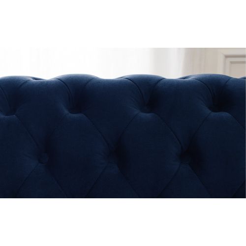 William - Canapé Chesterfield - 3 Places - En Velours