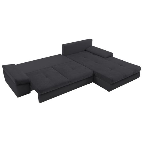 Karl - Canapé D'angle Réversible Convertible - Avec Coffre - 5 Places - Style Contemporain