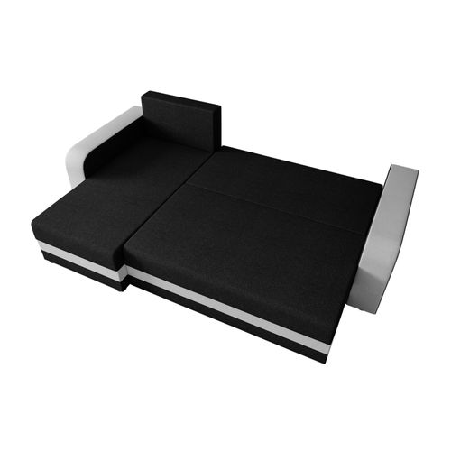 Harvey - Canapé D'angle Réversible - Convertible - Avec Coffre - En Tissu - 4 Places - Style Contemp