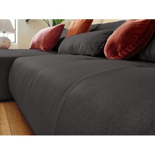 Onyx - Canapé Modulable D'angle Gauche 5 Places - En Tissu
