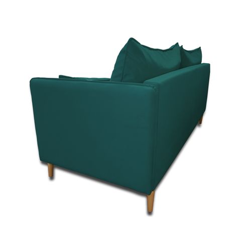 Grenat - Canapé 3 Places Fixe - En Velours