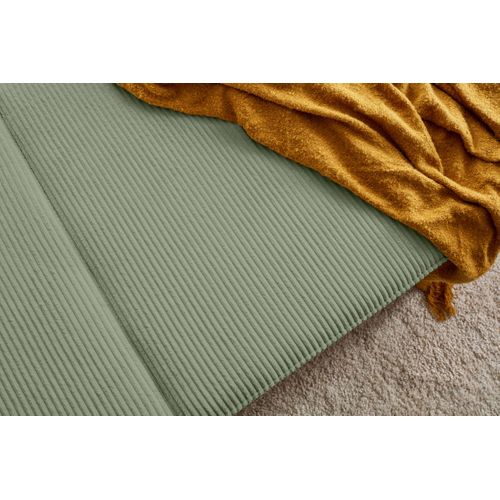 Charlie - Canapé D'angle Réversible - 4 Places - Convertible Avec Coffre - En Velours Côtelé