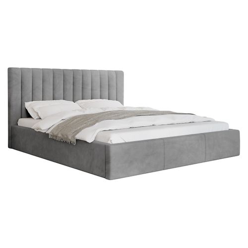 Rosario - Lit Coffre - 160x200 - Sommier Inclus - En Velours