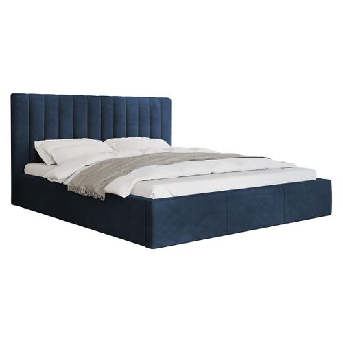 Rosario - Lit Coffre - 180x200 - Sommier Inclus - En Velours