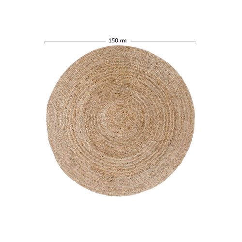 Adeje - Tapis Rond En Jute - 150 Cm