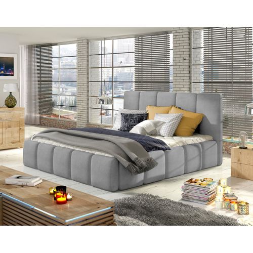 Lucea - Lit Coffre - 160x200 - Sommier Inclus - En Velours