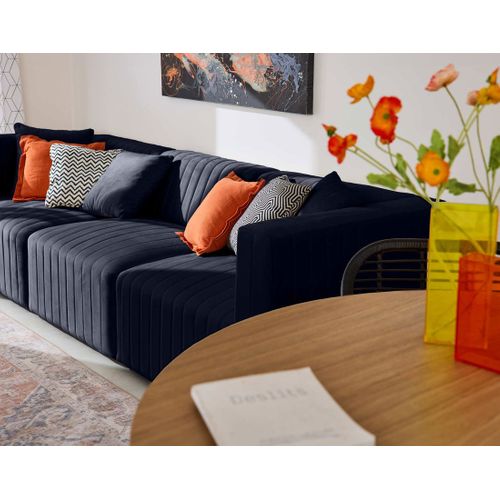 Nova - Canapé Modulable 3 Places - En Velours