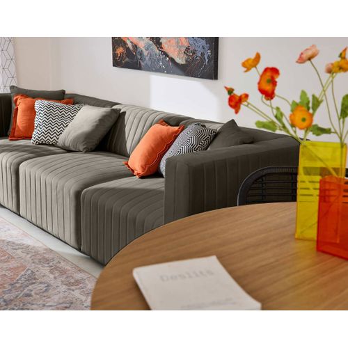 Nova - Canapé Modulable 3 Places - En Velours