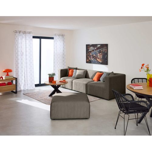 Nova - Canapé Modulable 3 Places - En Velours