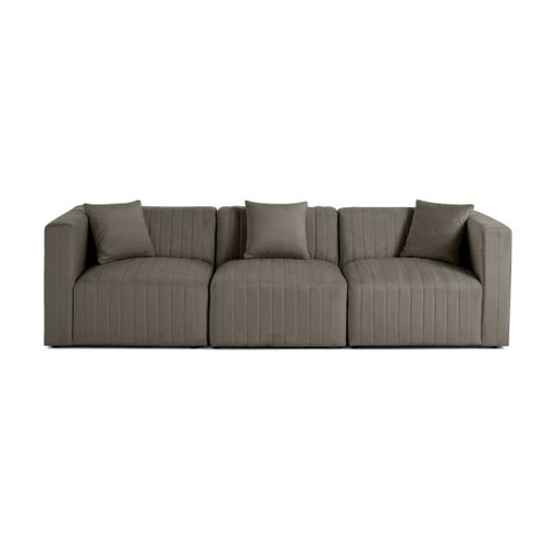 Nova - Canapé Modulable 3 Places - En Velours