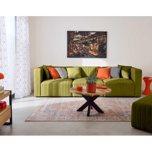 Nova - Canapé Modulable 3 Places - En Velours