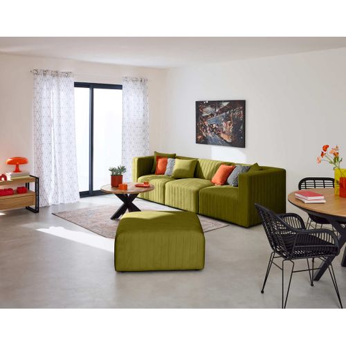 Nova - Canapé Modulable 3 Places - En Velours