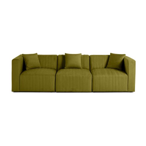 Nova - Canapé Modulable 3 Places - En Velours