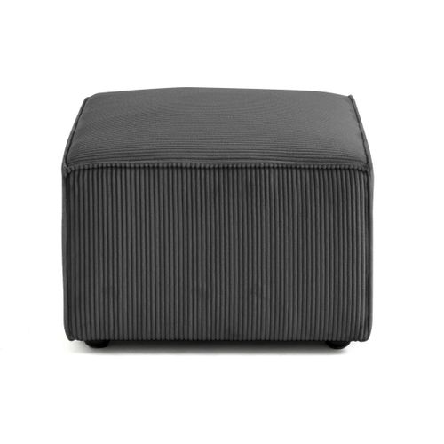 Arty - Pouf D'appoint - En Velours Côtelé