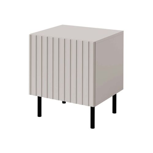 Timote - Lot De 2 Tables De Chevet - Écru - 54 Cm