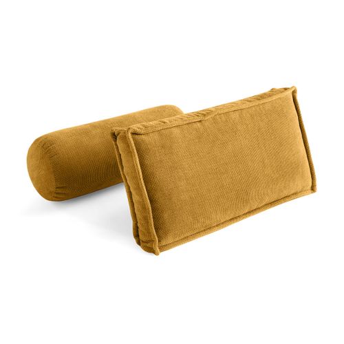 Marisol - Lot De Deux Coussins De Dossier - Velours Texturé