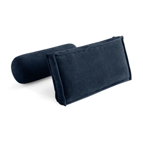 Marisol - Lot De Deux Coussins De Dossier - Velours Texturé