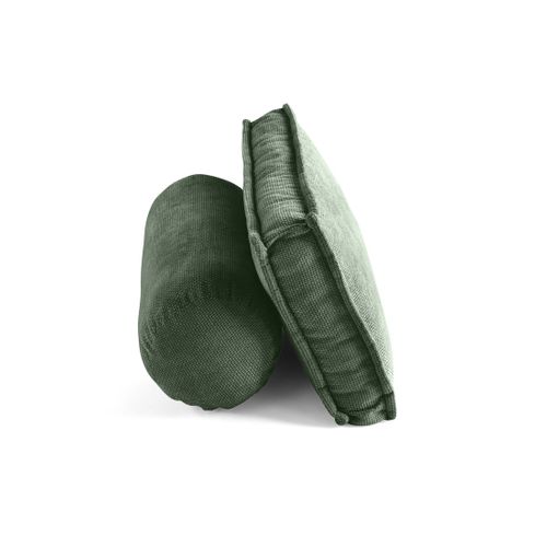 Marisol - Lot De Deux Coussins De Dossier - Velours Texturé