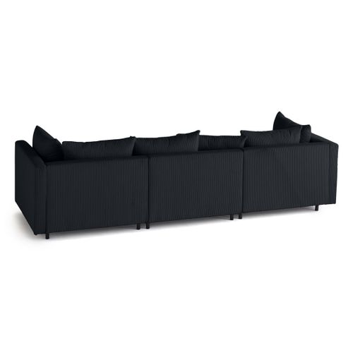 Edinburg - Canapé Modulable 3 Places - Velours Côtelé