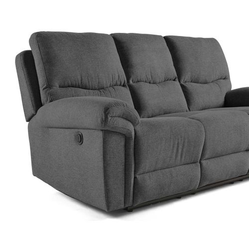 Jasmin - Canapé Relax Électrique 2 Et 3 Places - En Tissu