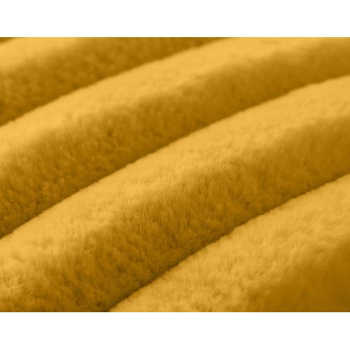 Sierra - Coussin - En Fausse Fourrure Côtelé - 40x40 Cm