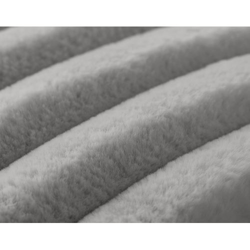 Sierra - Coussin - En Fausse Fourrure Côtelé - 40x40 Cm