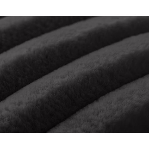 Sierra - Coussin - En Fausse Fourrure Côtelé - 40x40 Cm