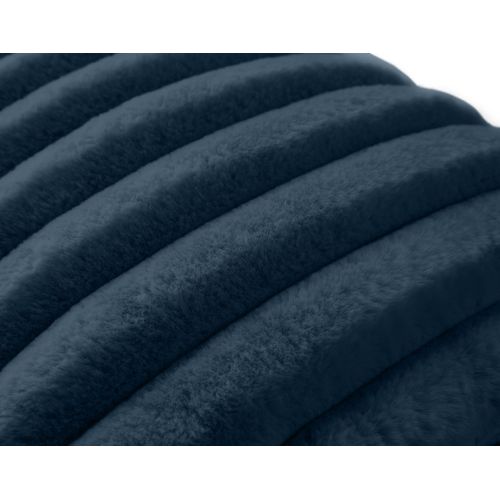 Sierra - Coussin - En Fausse Fourrure Côtelé - 40x40 Cm