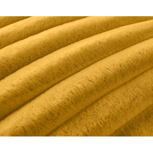 Sierra - Coussin - En Fausse Fourrure Côtelé - 50x50 Cm