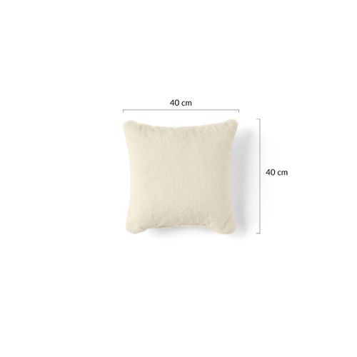 Oscar - Coussin - En Fausse Fourrure - 40x40 Cm