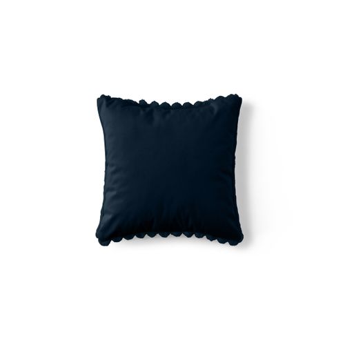 Pampelune - Coussin - En Fausse Fourrure Côtelé Et Velours - 40x40 Cm