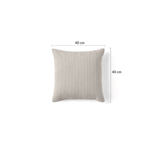 Colombine - Coussin - En Velours Côtelé - 40x40 Cm