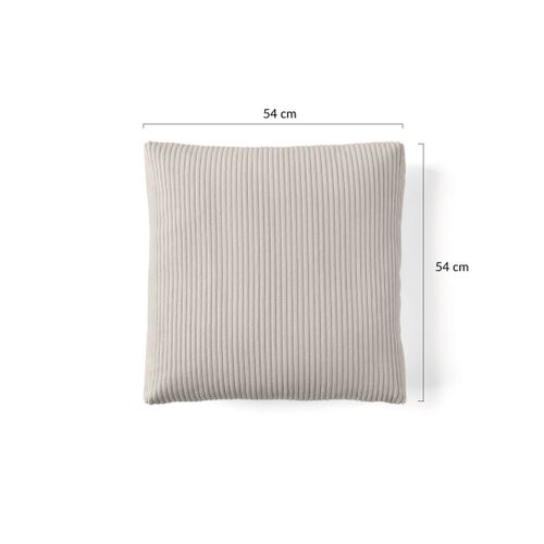 Colombine - Coussin - En Velours Côtelé - 54x54 Cm