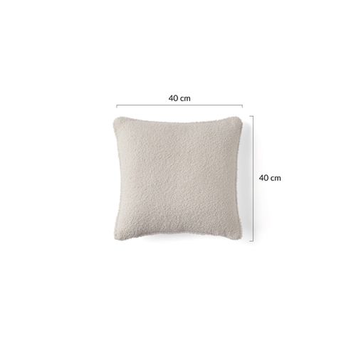 Topaze - Coussin - En Tissu Bouclette - 40x40 Cm