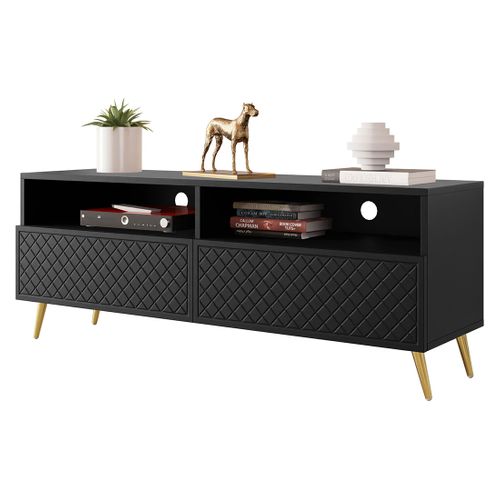 Sorolla - Meuble TV - 2 Tiroirs Et 2 Niches - 150 Cm