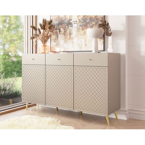 Sorolla - Buffet Bas - 3 Portes Et 3 Tiroirs - 150 Cm
