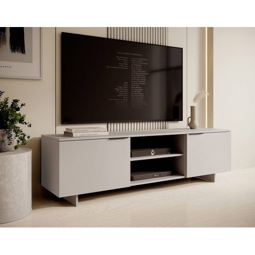 Canterbury - Meuble TV - Beige - 2 Portes Et 2 Tiroirs - 180 Cm