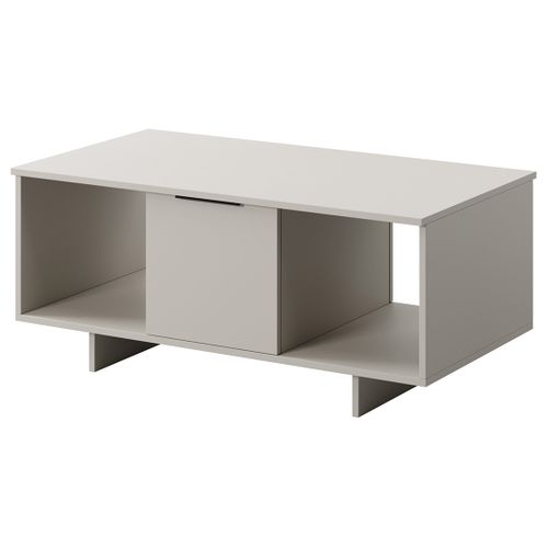 Canterbury - Table Basse - Beige - 2 Niches Et 2 Portes - 100 Cm