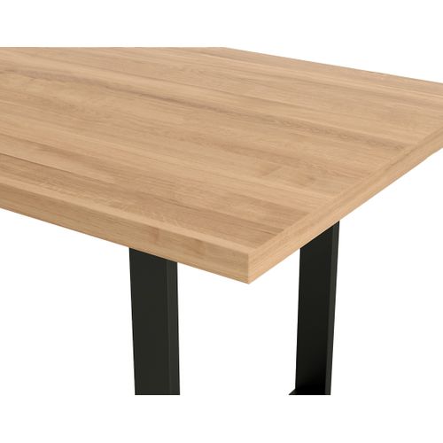 Jessie - Table à Manger - Chêne Et Hêtre Massif - 180 Cm