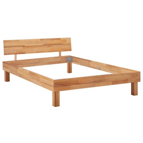 Bonnie - Cadre De Lit - 140x200 Cm - Chêne Massif