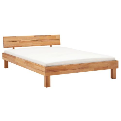 Bonnie - Cadre De Lit - 160x200 Cm - Chêne Massif