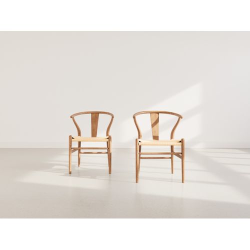 Bergen - Lot De 2 Chaises - Bois D'hêtre