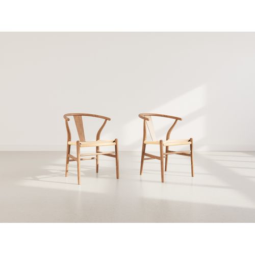 Bergen - Lot De 2 Chaises - Bois D'hêtre