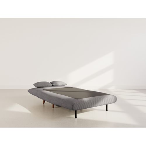 Lumi - Banquette Convertible Clic-clac 1 Place En Velours Côtelé