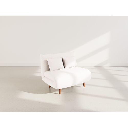 Lumi - Banquette Convertible Clic-clac 1 Place En Velours Côtelé