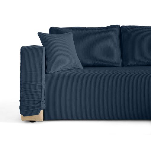 Housse En Velours Côtelé Pour Canapé Déhoussable Topaze